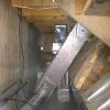 Some homes have a crazy amount of duct work, this duct work is at an A frame cabin in the Rocky Mountains that we were requested to duct clean.  